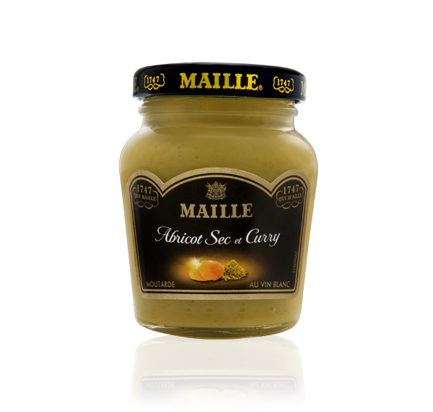 Apricots, Curry Spices and White Wine Dijon Mustard, 110g