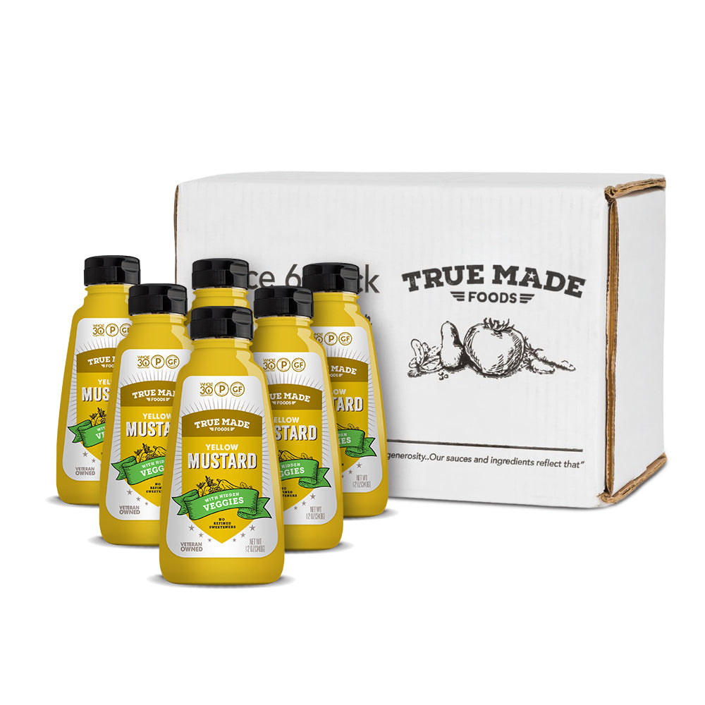 Ballpark-style, All-Natural Yellow Mustard, 12oz Bottles (Multi-Packs)